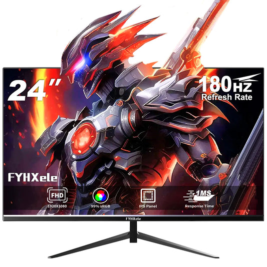 FYHXele 24Inch 180Hz Gaming Monitor 1K FHD