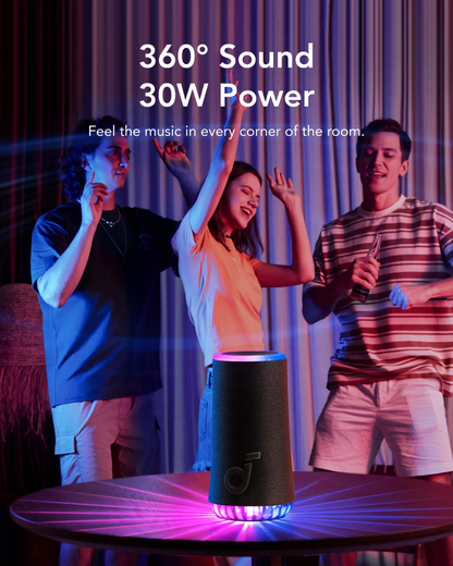 Glow Portable Speaker by Soundcore with 30W 360° Sound