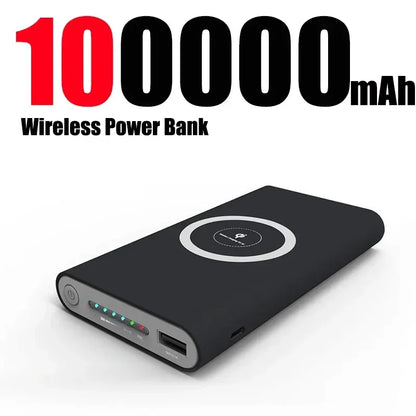 200000mAh Power Bank Ultra-Large Capacity Universal Wireless Fast Charging SAMSUNG/IPHONE