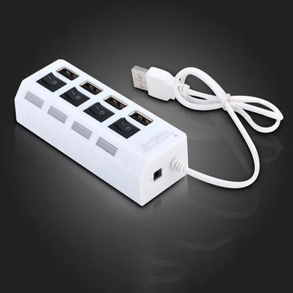 High Speed 4/7 Ports USB HUB 2.0 Adapter Expander