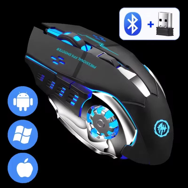 Rechargeable Wireless Mouse Gaming