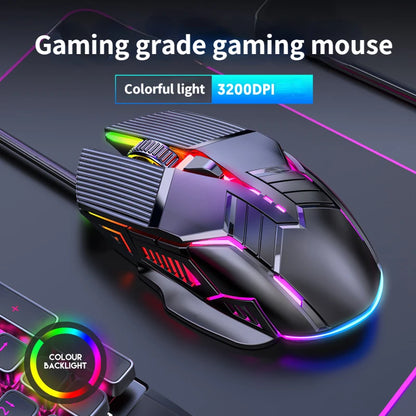 3200DPI Ergonomic Wired Gaming Mouse