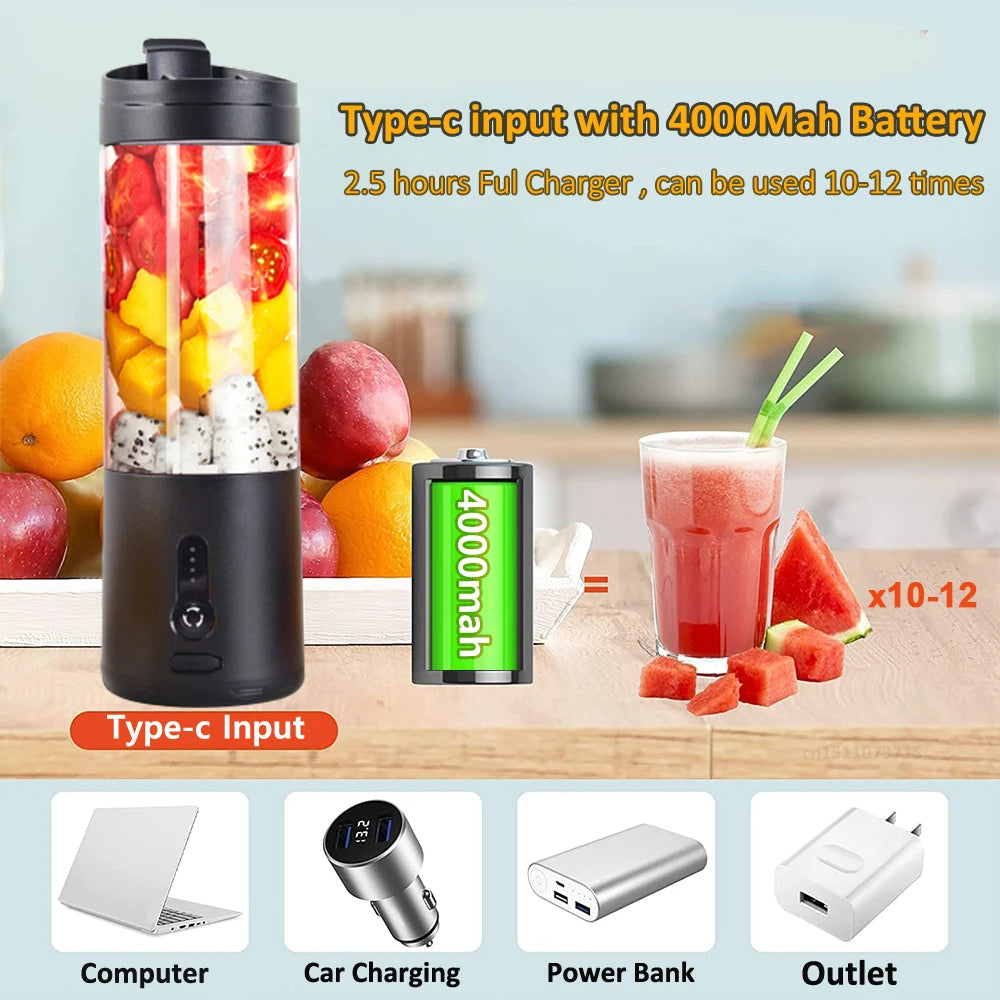 Mini Portable Blender Electric