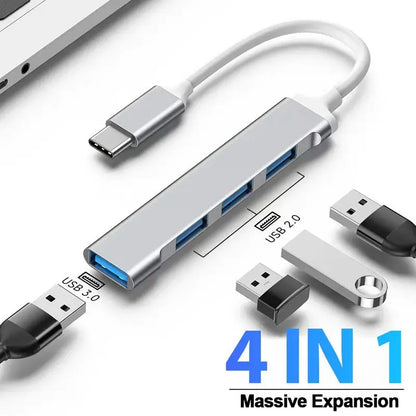 OTG 4 IN 1 Type C To USB