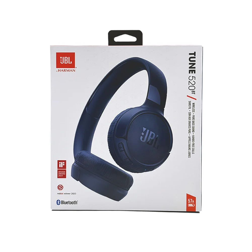 JBL Tune 520BT T520BT 100% Original Wireless Bluetooth 5.3