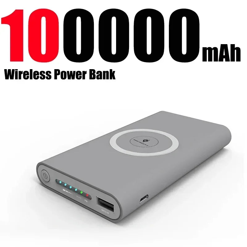 200000mAh Power Bank Ultra-Large Capacity Universal Wireless Fast Charging SAMSUNG/IPHONE