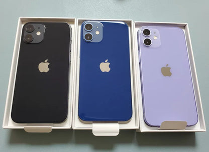 Apple iPhone 12 Mini 64GB 128GB 256GB ROM 4GB RAM 5.4" Genuine OLED A14 Face ID NFC Original 5G