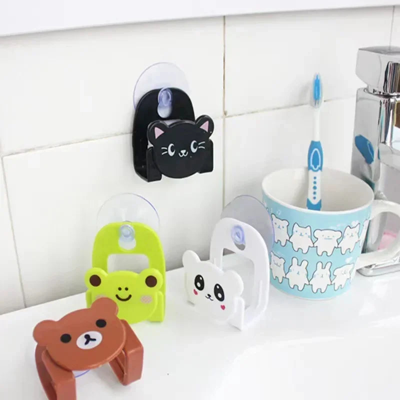 Kitchen Accessories Cartoon Sponge Rag Storage