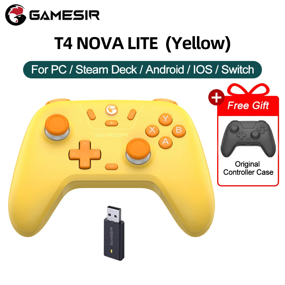 Gamesir Nova Lite Nintendo Switch Controller PC Gamepad Bluetooth Hall effect Joysticks