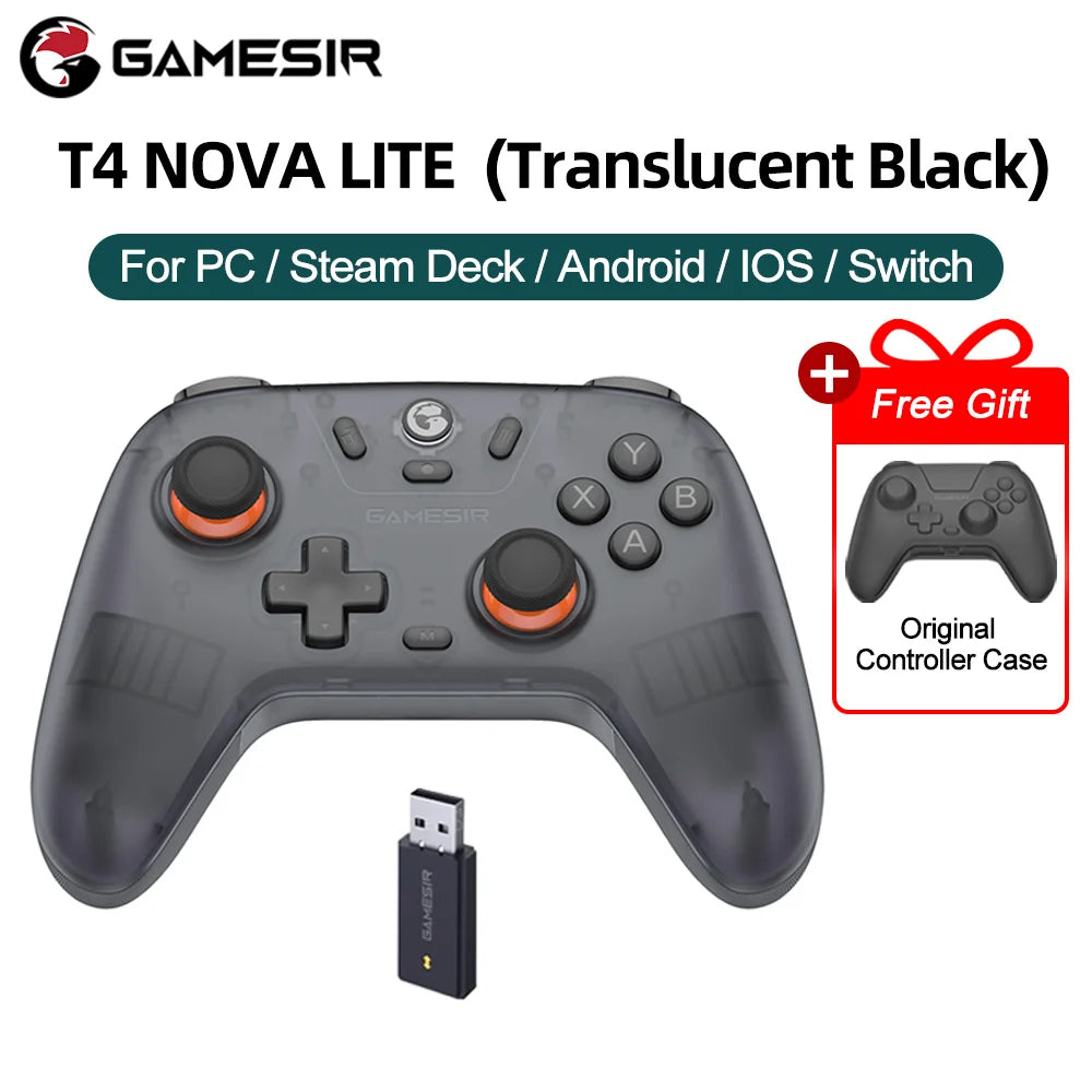 Gamesir Nova Lite Nintendo Switch Controller PC Gamepad Bluetooth Hall effect Joysticks