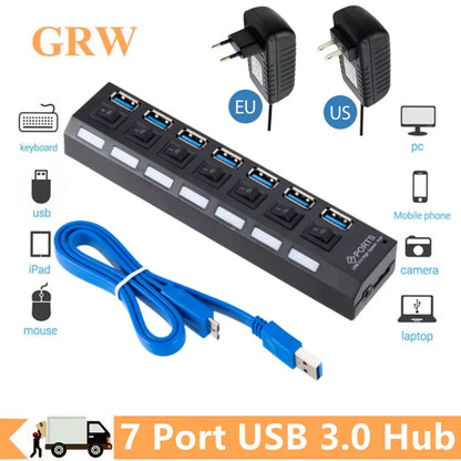 HUB Splitter Multi USB 3.0