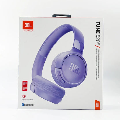 JBL Tune 520BT T520BT 100% Original Wireless Bluetooth 5.3