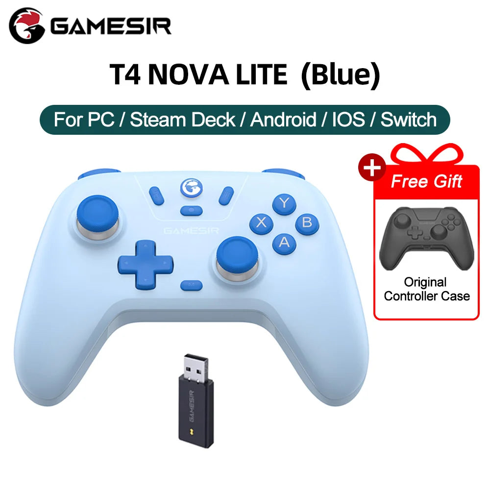 Gamesir Nova Lite Nintendo Switch Controller PC Gamepad Bluetooth Hall effect Joysticks