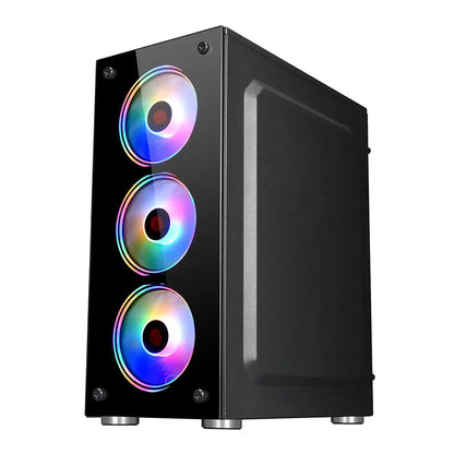 Aotesier Hot selling gamer desktop computer build in Win10 16GB Ram SSD 1TB hdd GTX 1050Ti Core E5-2650 processor new gaming pc