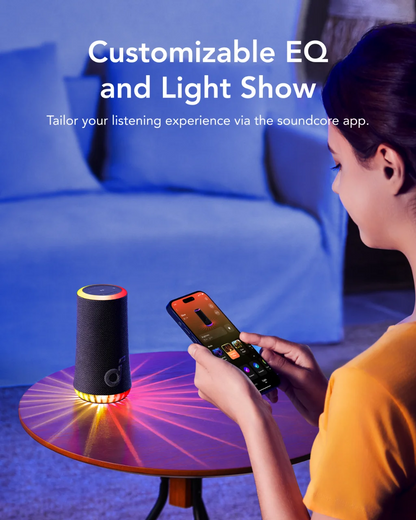 Glow Portable Speaker by Soundcore with 30W 360° Sound