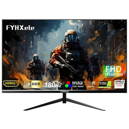 FYHXele 24Inch 180Hz Gaming Monitor 1K FHD