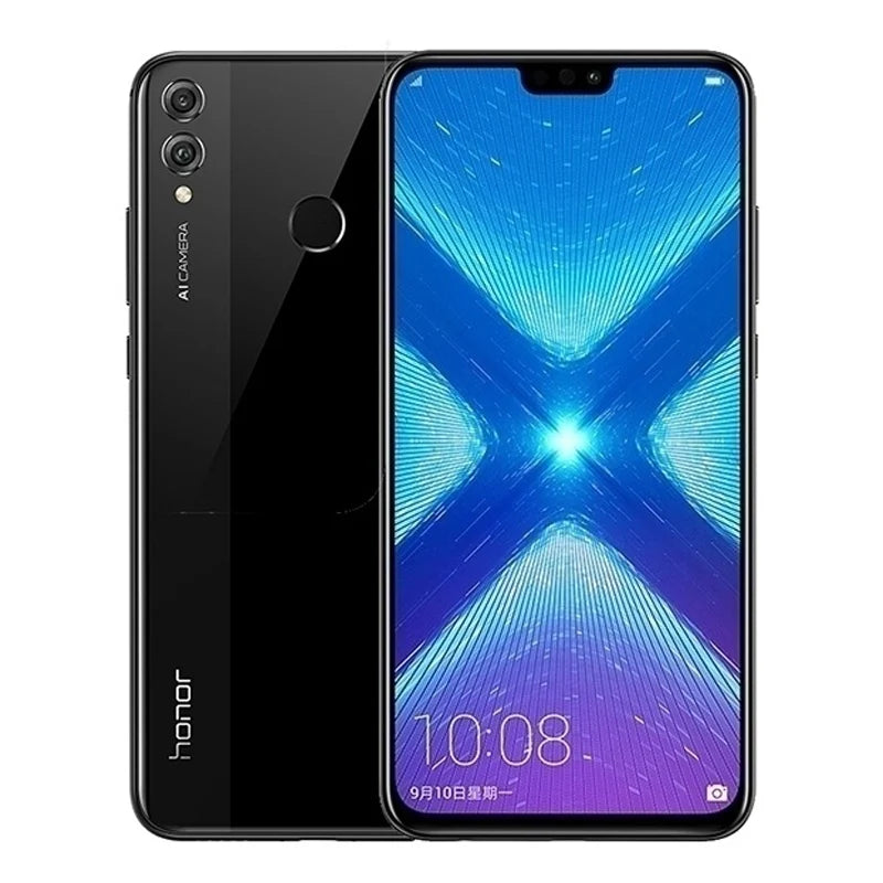 HONOR 8X Smartphone Global firmware CPU Haisi Qilin 710 6.5-inch rear camera 20MP fingerprint recognition