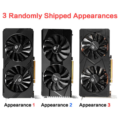 MLLSE AMD RX 5700 XT 8GB Graphics Card GDDR6 256Bit PCI-E 4.0×16 6+8Pin Radeon GPU Rx 5700XT