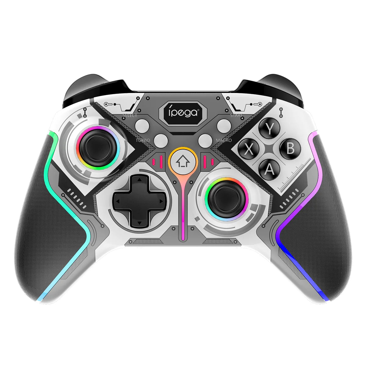 IPEGA Wireless Dazzling Color Gamepad with Programming,Enhanced Dual Motor Vibration,TURBO Function PG-9666