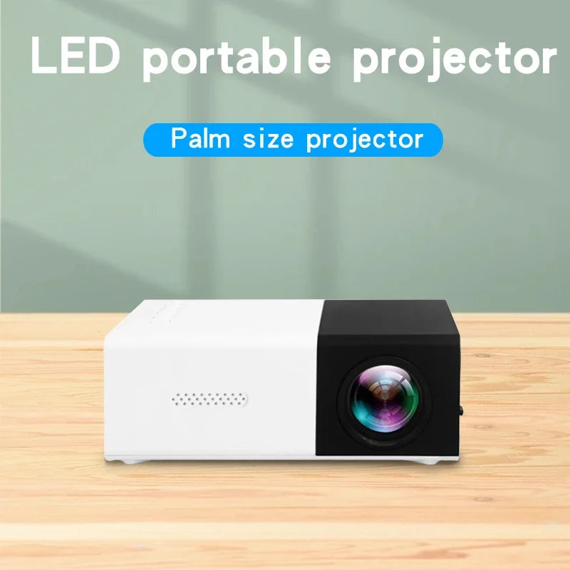 Proyector portátil YG300 para el hogar, compatible con USB, HDM