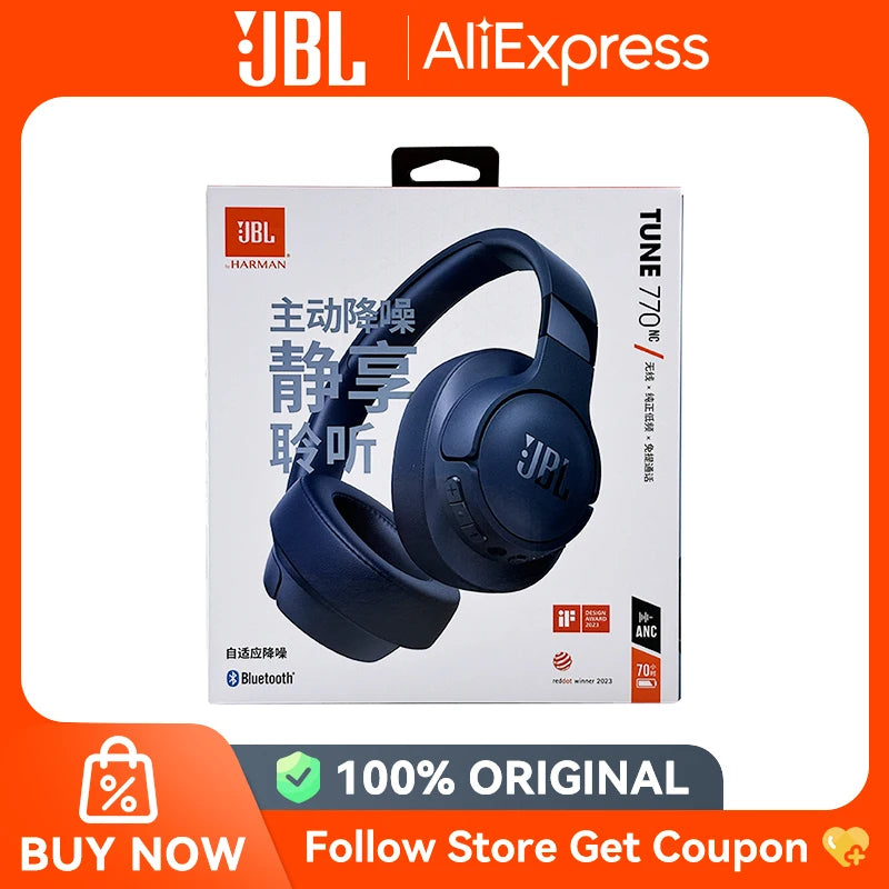 JBL Tune 770NC T770NC ANC Bluetooth 5.3