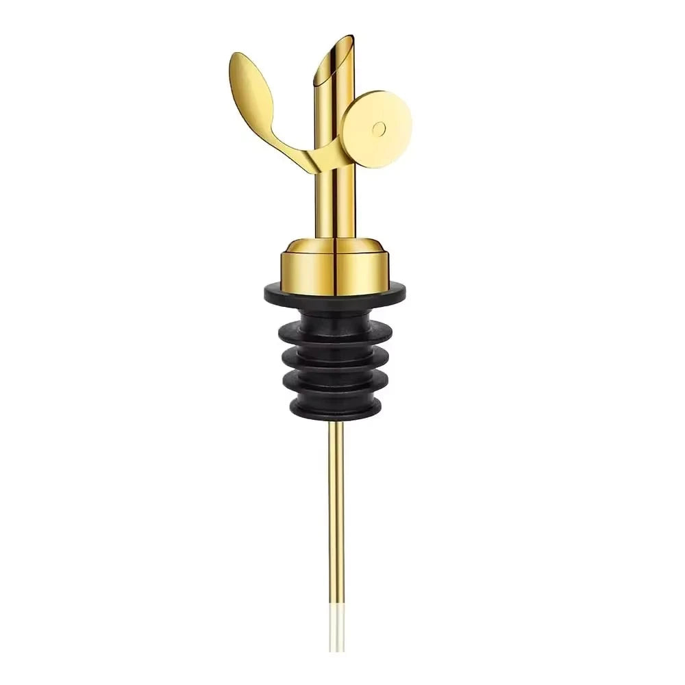 Oil Bottle Stopper Cap Dispenser Sprayer Lock Wine Pourer