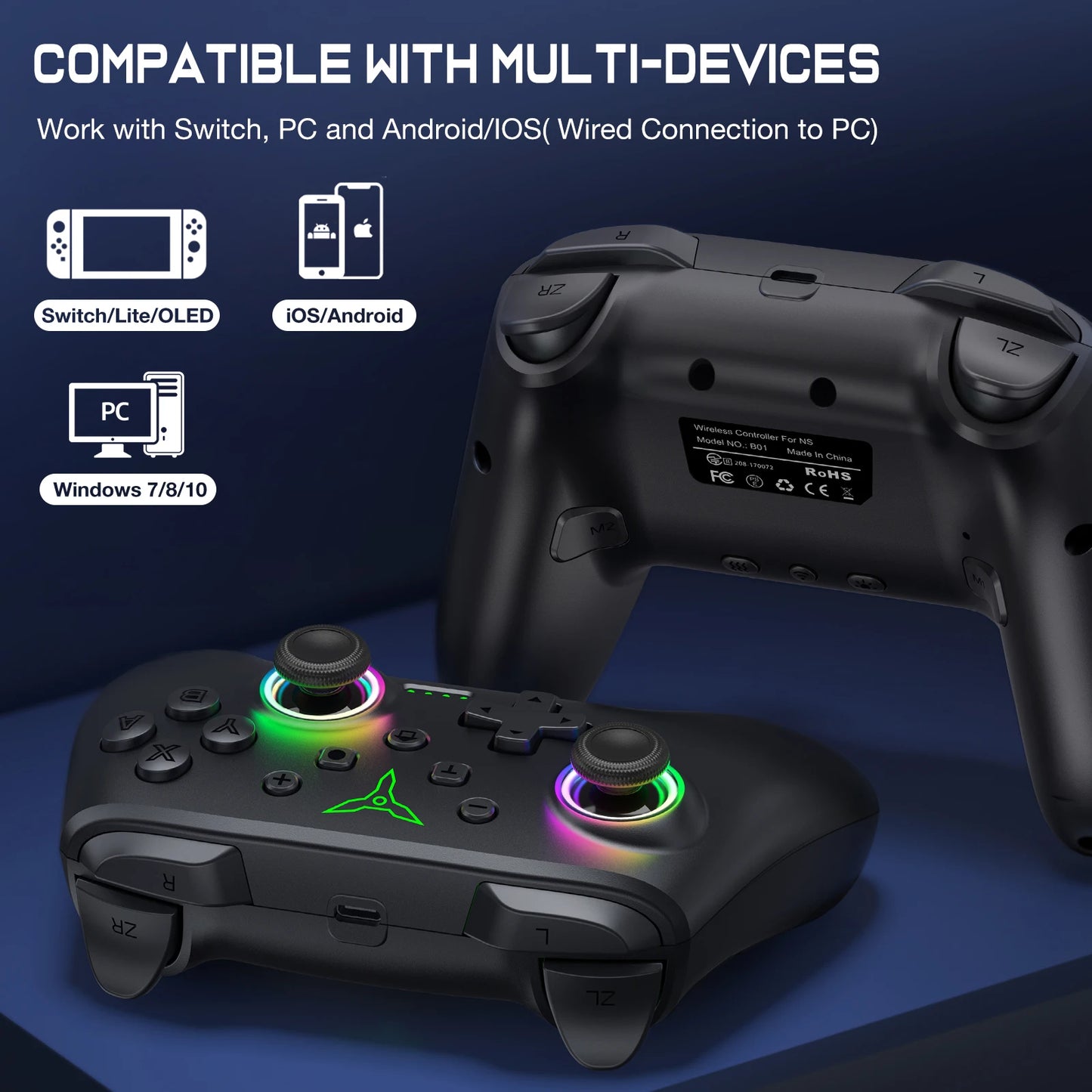 Wireless Bluetooth RGB Controller