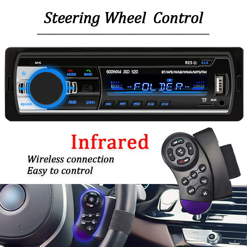 Car Radio 1 din Stereo Multimedia