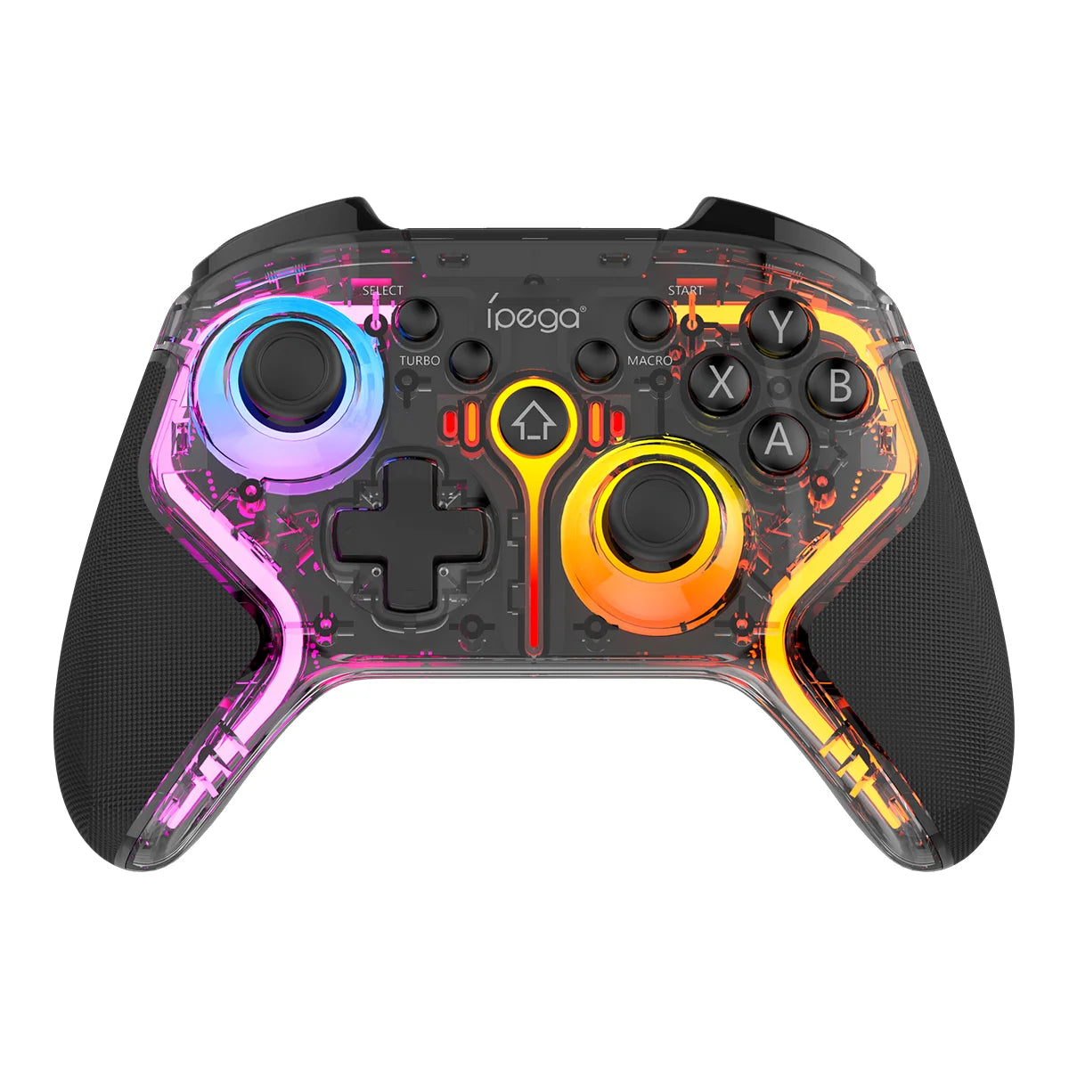 IPEGA Wireless Dazzling Color Gamepad with Programming,Enhanced Dual Motor Vibration,TURBO Function PG-9666