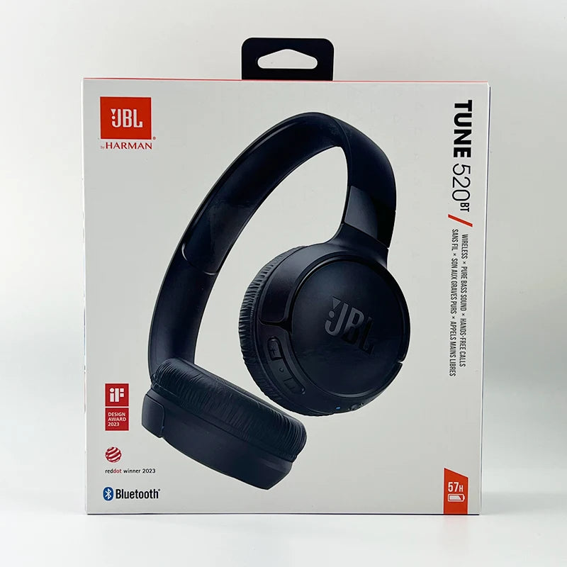 JBL Tune 520BT T520BT 100% Original Wireless Bluetooth 5.3