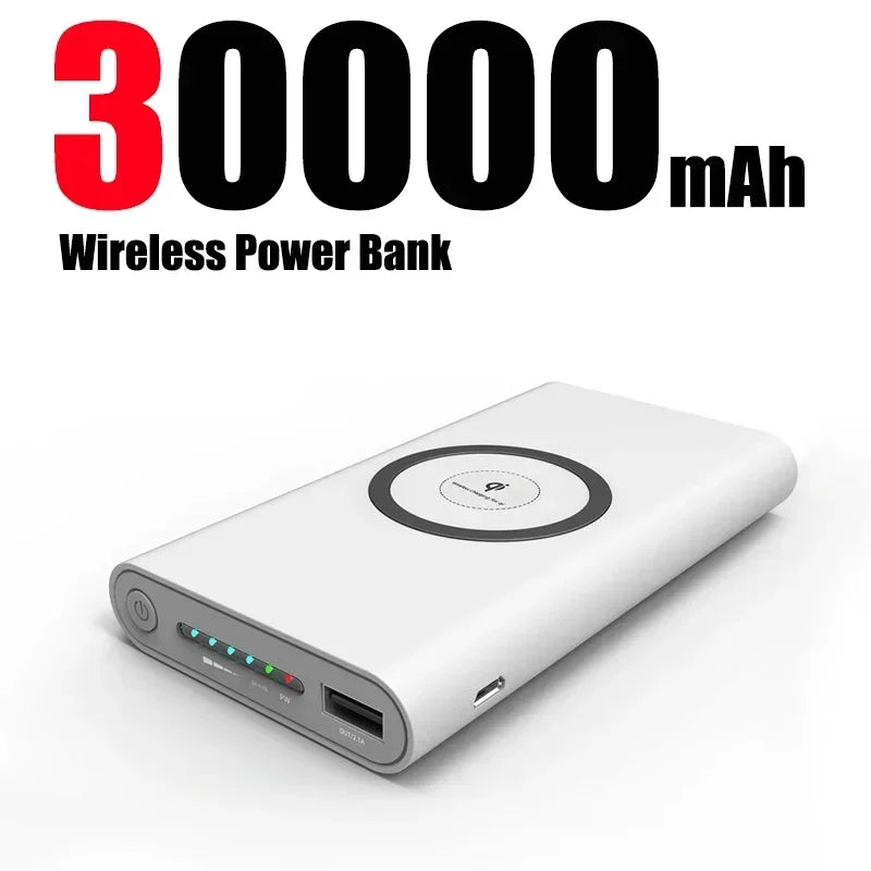 200000mAh Power Bank Ultra-Large Capacity Universal Wireless Fast Charging SAMSUNG/IPHONE