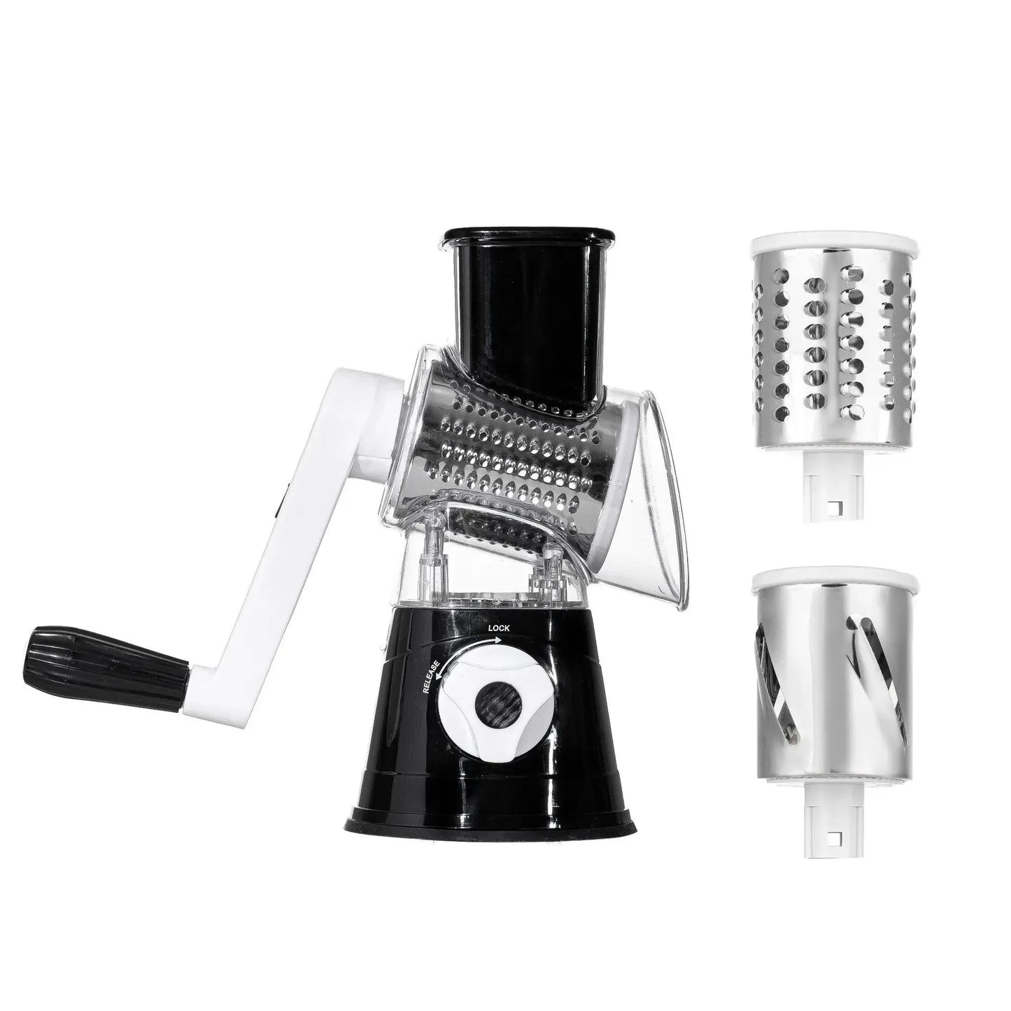 Kitchen multifunctional drum vegetable slicer hand cranked household