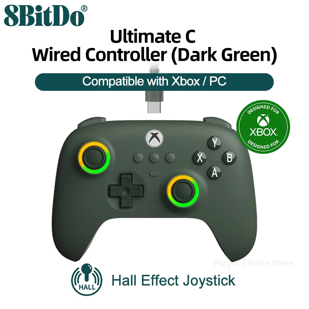 8BitDo Ultimate C Wired XBOX Controller Gamepads