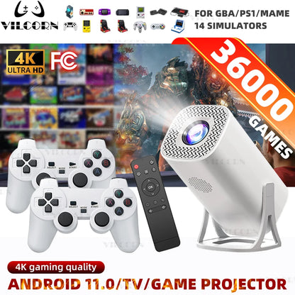 S40MAX Android 11 Gaming Projector Home