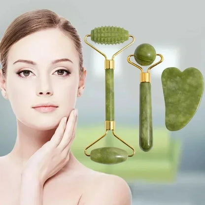 Natural Jade Roller Face Gua Sha