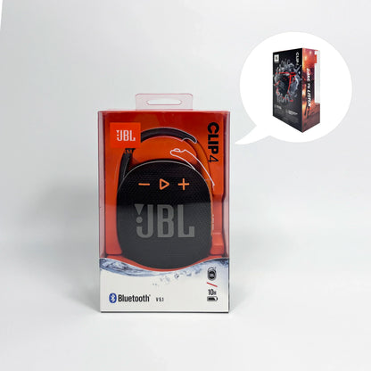 Original JBL CLIP 4 Wireless Bluetooth Portable Speaker Subwoofer