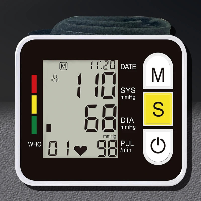 Medical Digital Wrist Blood Pressure