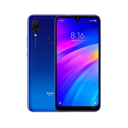 Xiaomi Redmi 7 Cellphone with Phone Case, Dual SIM Solt, Android, Dual Camera