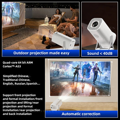 S40MAX Android 11 Gaming Projector Home