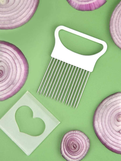 Effortlessly Slice Onions with this 1pc Colorful