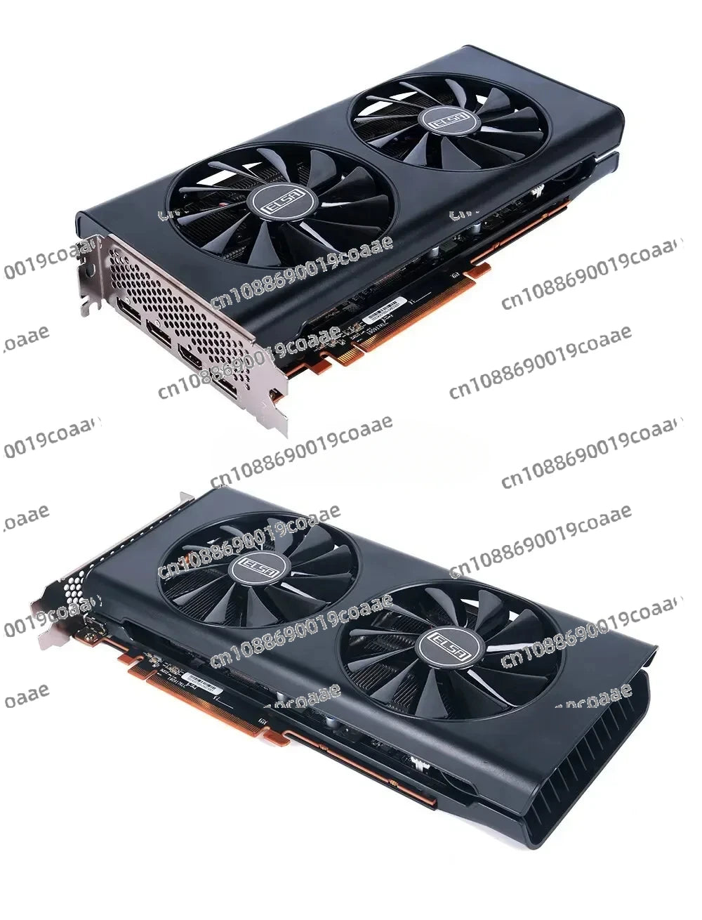 ELSA Uesd Radeon RX 5700 Video Card For AMD RX5700 8GB Graphics Cards GDDR6 256 Bit