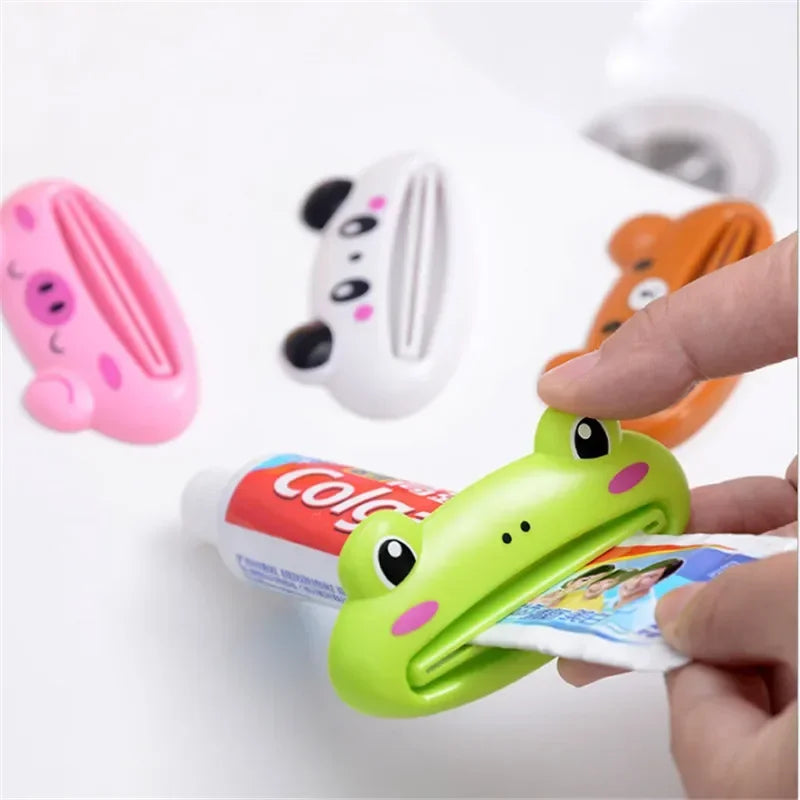 Multi-function Tool Kitchen Supplies Bathroom Cartoon Toothpaste Squeezer