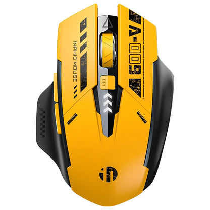 Inphic A9 2.4G Bluetooth Rechargeable Wireless Silent  Gaming Mouse