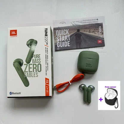 100% Original JBL Tune 220TWS Bluetooth Earphones