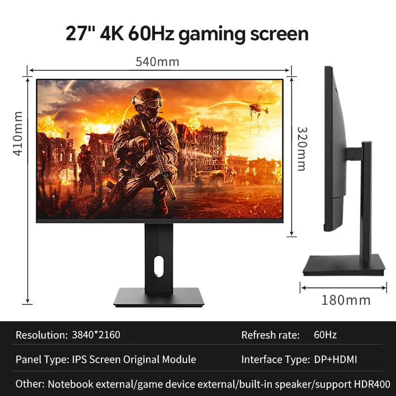 2025 Anmite 27" IPS 4K Monitor