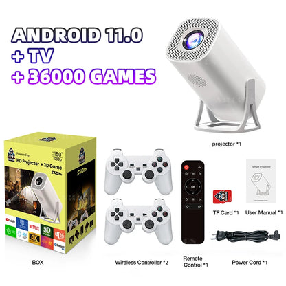 S40MAX Android 11 Gaming Projector Home