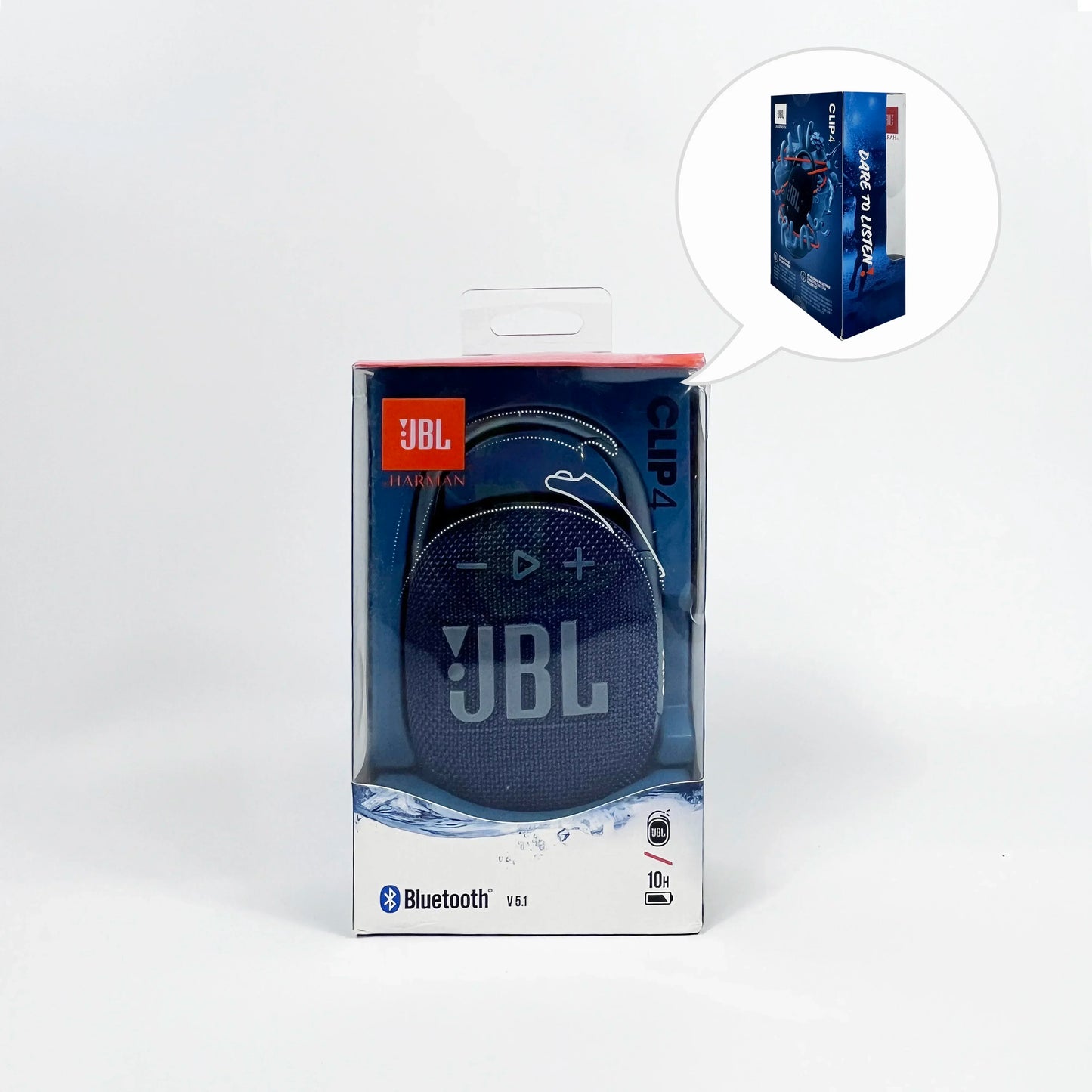 Original JBL CLIP 4 Wireless Bluetooth Portable Speaker Subwoofer