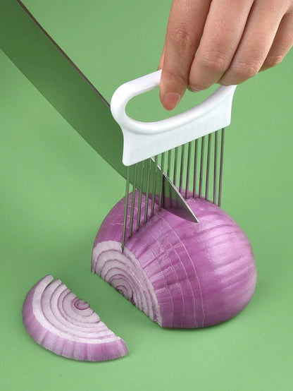 Effortlessly Slice Onions with this 1pc Colorful