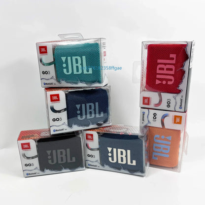 Original JBL GO 3 Wireless Bluetooth Speaker Portable Waterproof